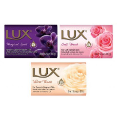 3 Pcs LUX Bundle Assorted Soap (3 X 170G)