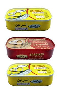 (Food) 3 Pcs SARDINES  Bundle Assorted Canned Food (3 X 125G)