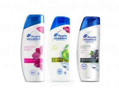 3 Pcs HEAD&SHOULDERS  Bundle Assorted Shampoo (3 X 400ML)