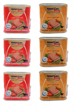 AMERICAN FRESH 6 Pcs Bundle Assorted Canned Food (320G)[CARGO 6B]