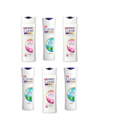 CLEAR 6 Pcs Bundle Assorted Shampoo (400Ml)[CARGO 6B]