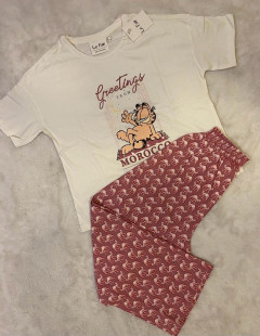 Ladies 2 Pcs Pyjama Set [Dope Clothing]